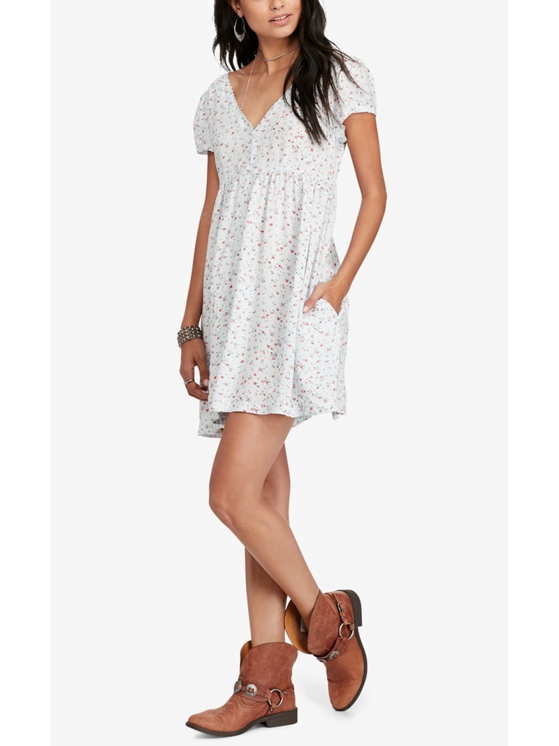 Denim & Supply Ralph Lauren V-Neck Floral-Print Dress - Walmart.com