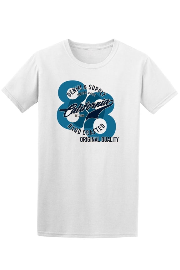 Denim Supply Union California T-Shirt Men -Image by Shutterstock, Male Large