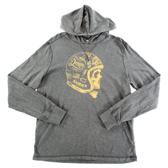 Denim & Supply by RALPH LAUREN NEW Gray Mens Size XL Hooded Sweater