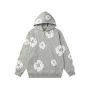 Denim Tears Kapok Sweatshirt suit Foam Printing Trendy Brand American Street Hoodie