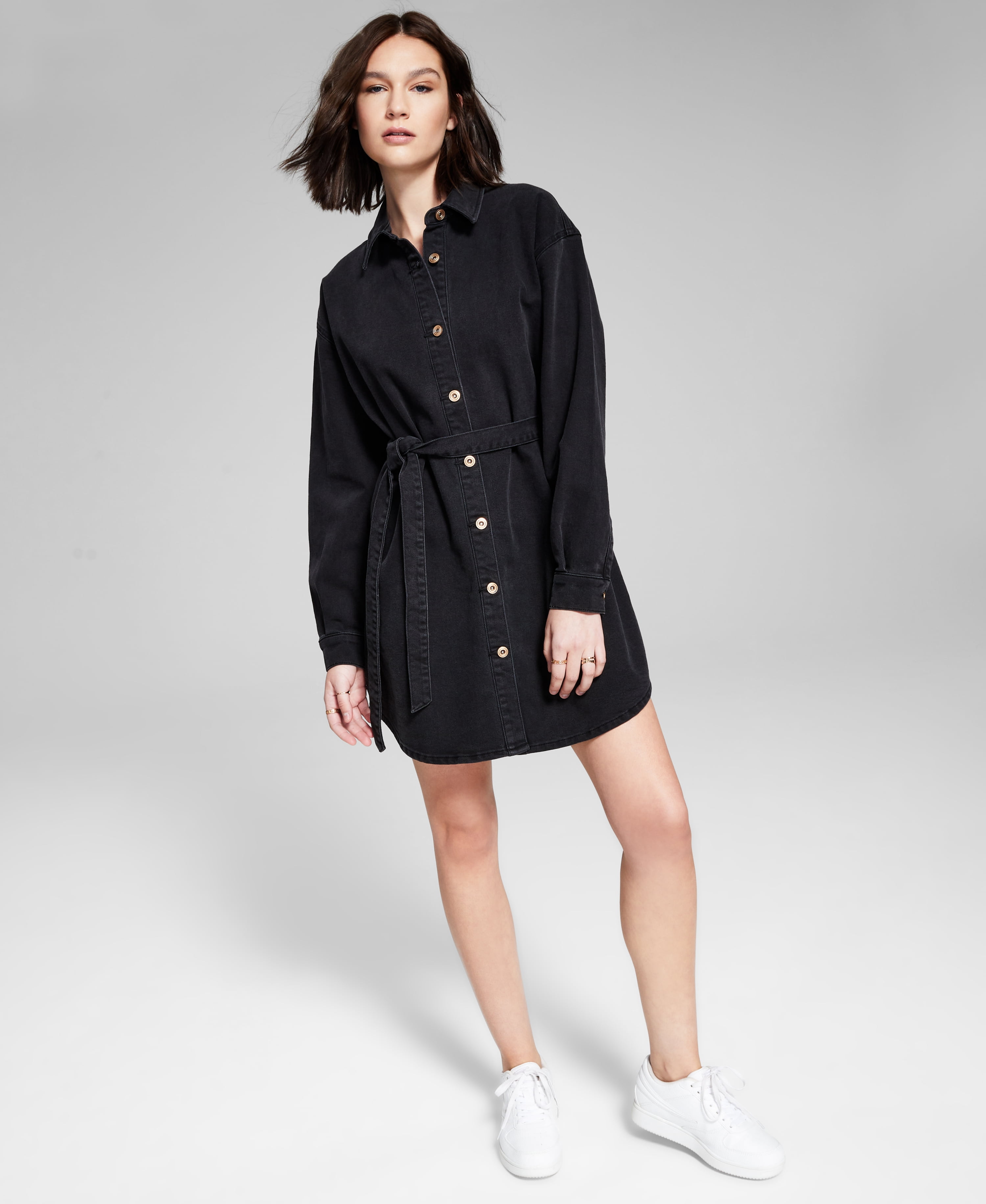 charcoal denim dress Bandeau Cupped Distressed Detail Mini Bodycon Dress In Charcoal Acid Wash Denim | EGO US