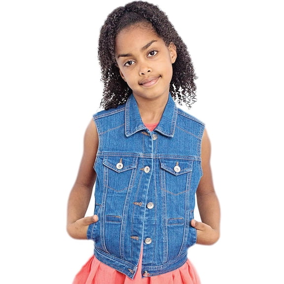 Denim Weighted Vest - Helps with Mood & Attention, Sensory Over Responding, Sensory Seeking, Travel Issues - Small
