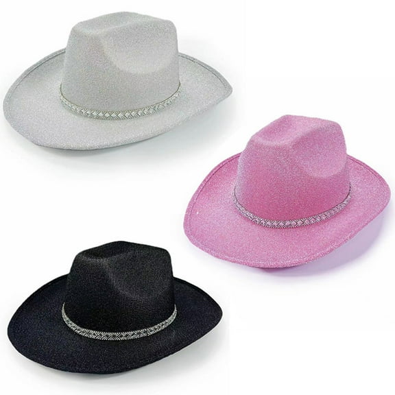 Denim Wide Brim Hat Fashion-Forward Denim Boater Hat with a Firm Wide Brim - A Unique and Durable Alternative to Traditional Straw Hats,Pink,One Size,KLOY2K