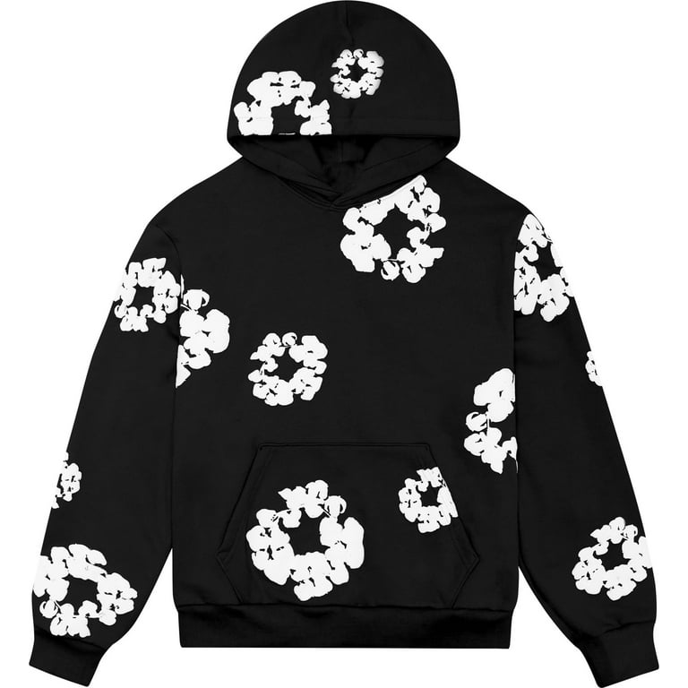 Danish zehen pulchritudinous flower hoodie