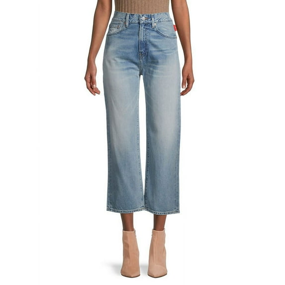 Denimist Women's Jinx Pierce High Rise Cropped Jeans Size 29