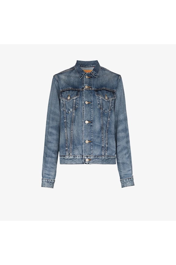Women's Mote Agnes Trucker Denim Jacket Size Small