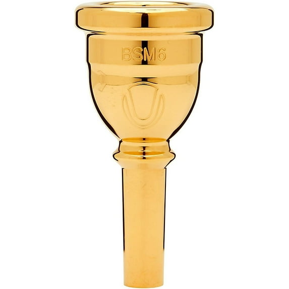 Denis Wick DW4880B-SMU Steven Mead Ultra Series Baritone Horn Mouthpiece in Gold SM6U