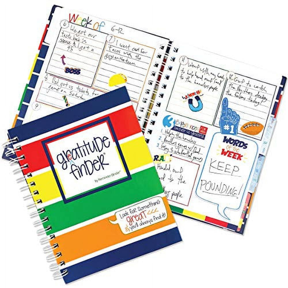 Denise albright gratitude finder 52 week non dated journal for boys