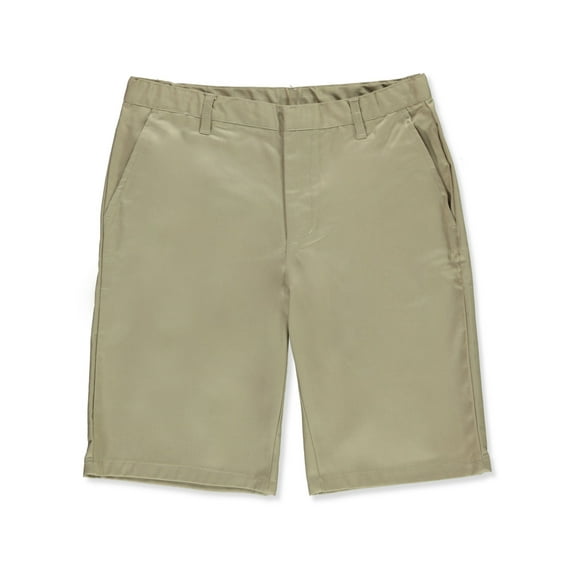 Denise Girls' Flat Front Shorts Color: khaki Size: 16
