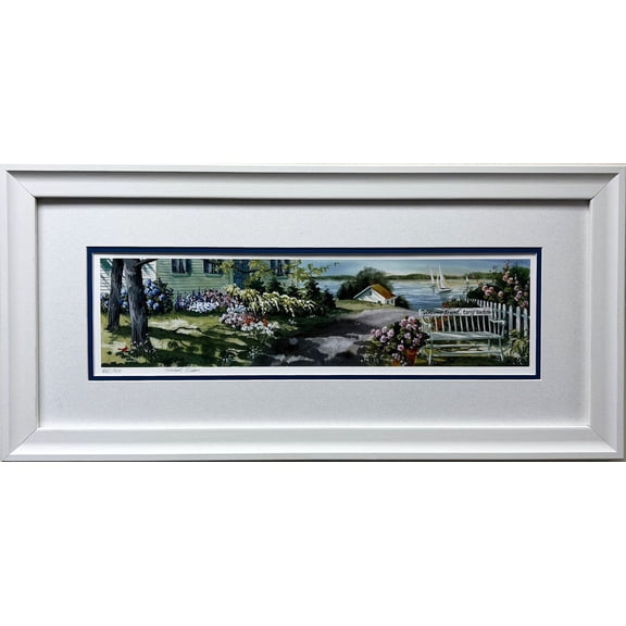 Denise Patchell-Olson "Welcome Friend" CUSTOM FRAMED Signed #'d Litho Nature Generic