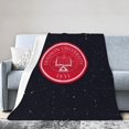 thumbnail image 1 of Denison University Fleece Blanket, Very Soft Microfiber Flannel Blanket for Couch Warm and Cozy for All Seasons, 1 of 6