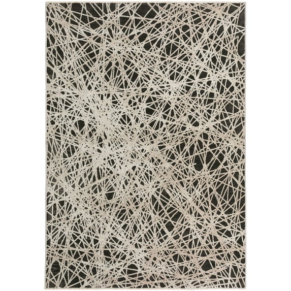 Denizi DZ4 Black Transitional Rug 3' 3" X 5 ' 3"