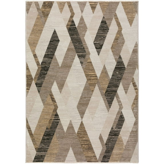 Denizi DZ5 Taupe Transitional Rug 3' 3" X 5 ' 3"