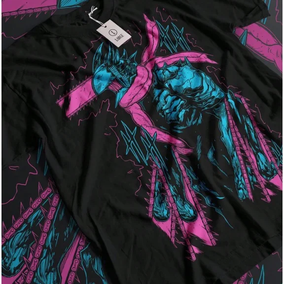 Denji And Makima T-Shirt Anime Unisex 3