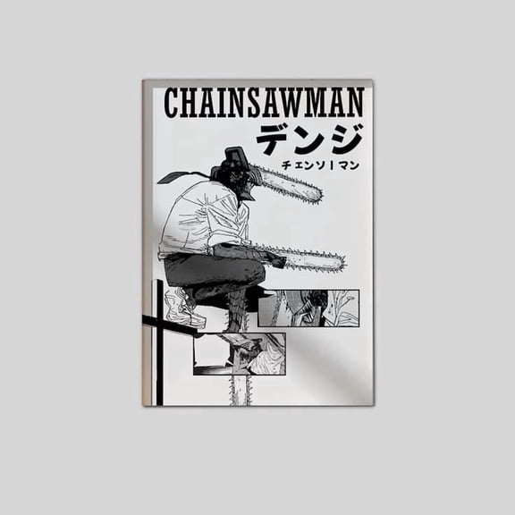 Denji Chainsaw Man Wall Art Anime Poster Full Size 24''x36'' Goldengate
