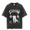 thumbnail image 1 of Denji Colt Levy Ryan T-Shirt Short Sleeve Anime Pochita T-Shirt Breathable and loose black XS-3XL for men and women in summer, 1 of 5