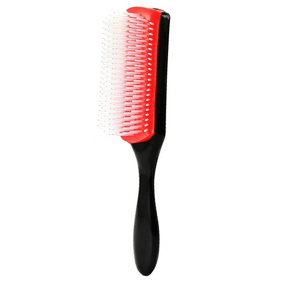 Denman Brush Hair 9-Rows Detangling Hair Brush Denman Detangler Hairbrush Scalp Massager Straight Curly Wet Hair Combs for Women