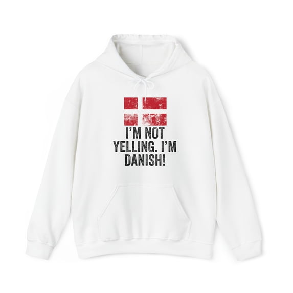 Denmark Danish Pride Flag Hoodie, Gifts, Hooded Sweatshirt