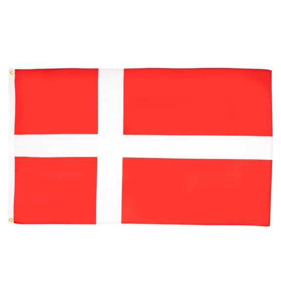 AZ FLAG Denmark Flag 2x3 ft Danish 100D Polyester 2 Grommets 90x60 cm