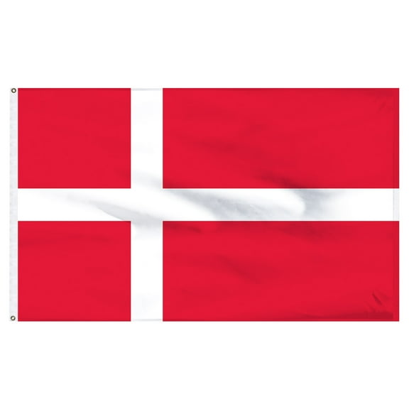 Denmark Flag 5ft x 8ft Nylon