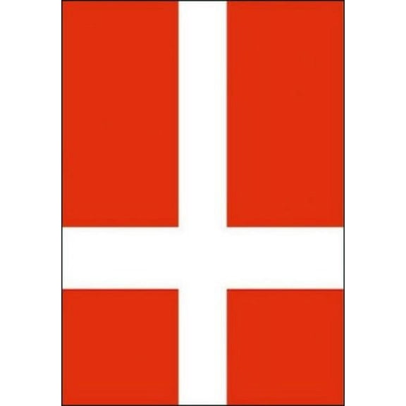 Denmark National Flag Fabric Cloth Poster 50068