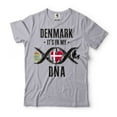 thumbnail image 1 of Denmark Patriotic Shirt Denmark National Flag Tee Shirt Denmark Gifts Danish Gift Ideas (XX-Large Grey), 1 of 6