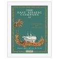thumbnail image 1 of Denmark - Shipping and Trading Cruise Line - East Asiatic Company (EAC) - Vintage Ocean Liner Travel Poster by Valdemar Larsen c.1930s - Fine Art Rolled Canvas Print 20in x 26in, 1 of 4