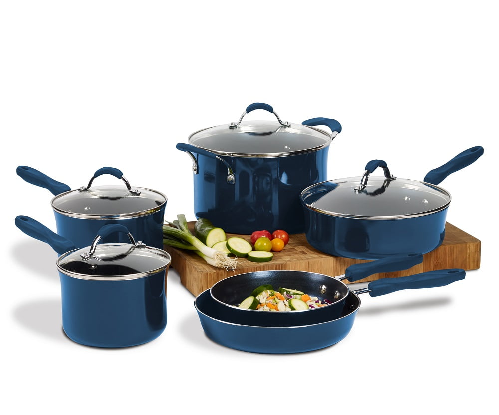 Denmark Tools for Cooks 8-Piece 10.6-in Stainless Steel Cookware Set with  Lid in the Cooking Pans & Skillets department at