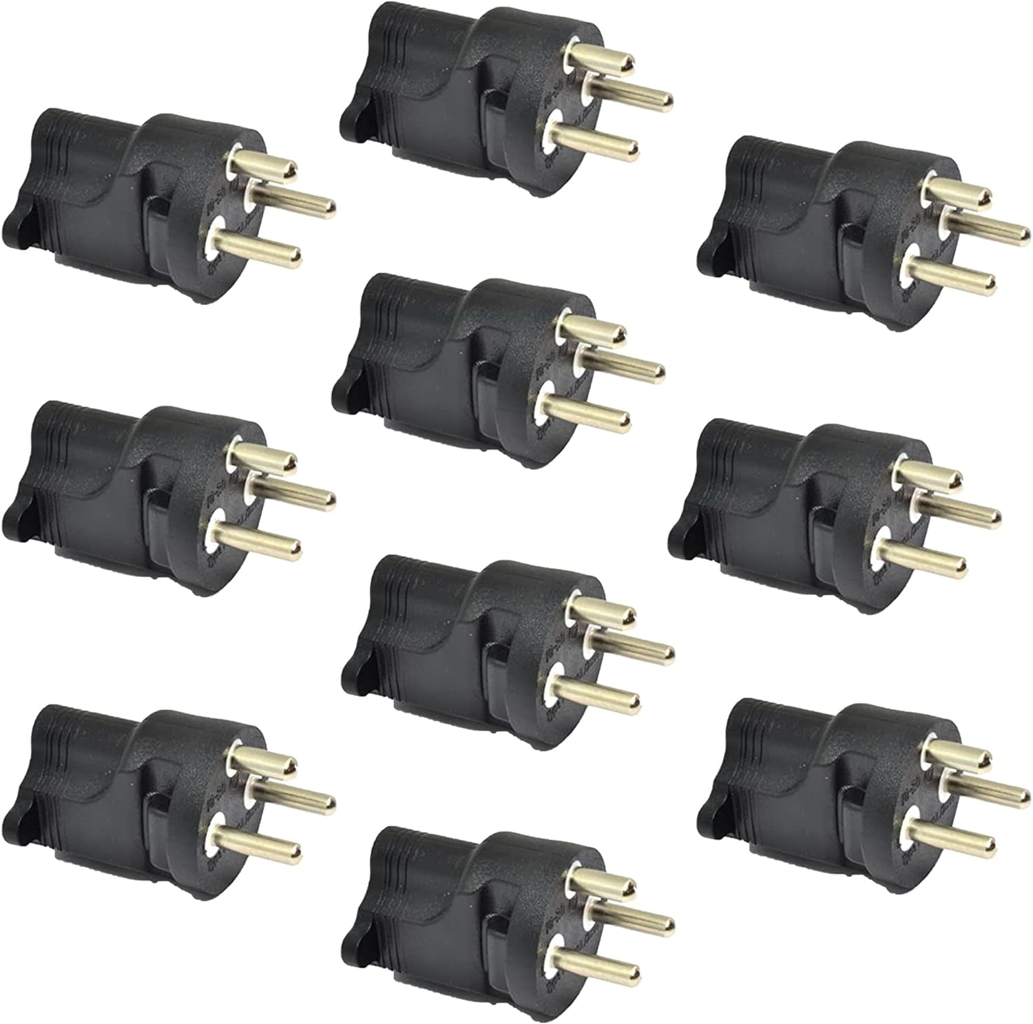 Denmark Travel Plug Adapter Accepts NEMA 515R ETL Certified