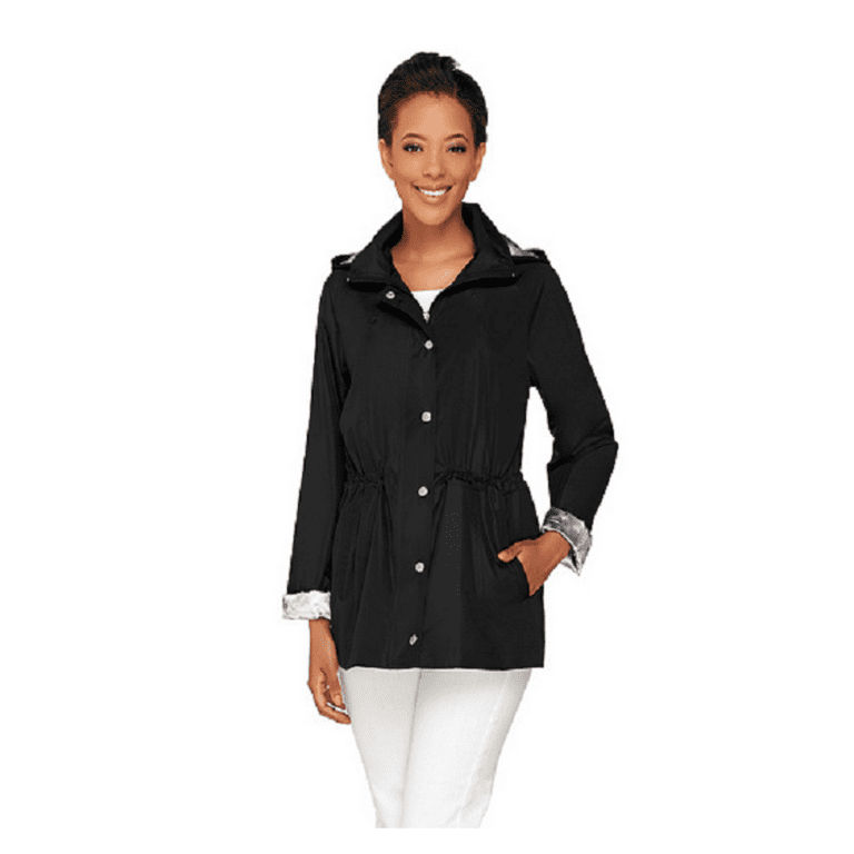 Dennis basso water resistant jacket outlet