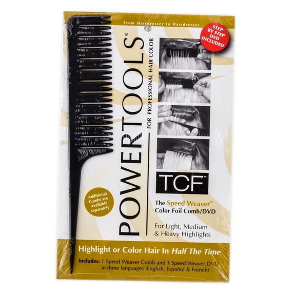 PowerTools TCF The Speed Weaver ( Color Foil Comb / DVD)