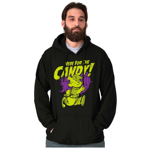 Dennis Cartoon Here For The Candy Hoodie Sweatshirt Women Men Brisco Brands S