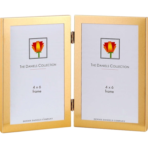 Dennis Daniels A2104DG 4 x 6 in. Vertical Frame - Gold