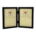 thumbnail image 1 of Dennis Daniels Designs Double Vertical Wood Standing Glass Picture Frame Displays 5x7” Photos Glare-Resistant, 1 of 1