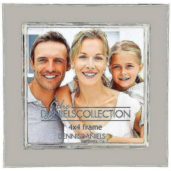 Dennis Daniels E0204.4SG 4 x 4 in. Enamel Frame -Slate Grey
