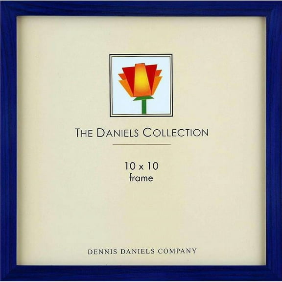 Dennis Daniels W4110.10B 10 x 10 in. Square Corner Frame - Blue