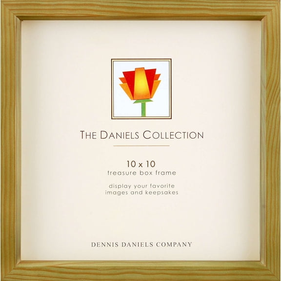 Dennis Daniels W5510.10G 10 x 10 in. Treasure Box Olive Frame - Green