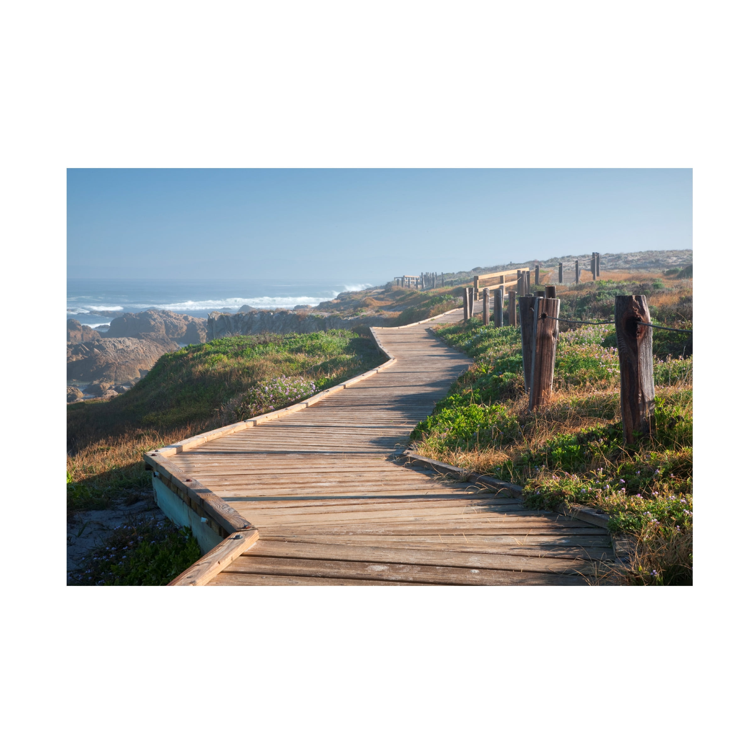 Dennis Frates 'Pier 3' Canvas Art