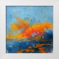 thumbnail image 1 of Dennis, Patrick 12x12 White Modern Wood Framed Museum Art Print Titled - Blue on Blue, 1 of 4