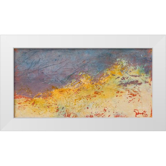 Dennis, Patrick 14x9 White Modern Wood Framed Museum Art Print Titled - Aerial
