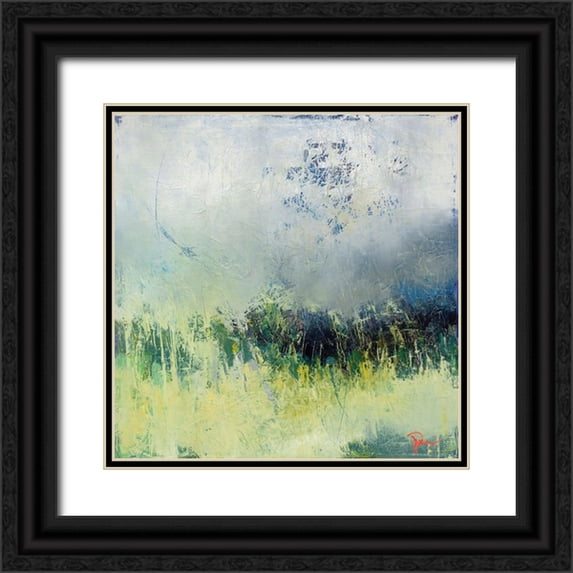 Dennis, Patrick 15x15 Black Ornate Wood Framed with Double Matting Museum Art Print Titled - In The Weeds