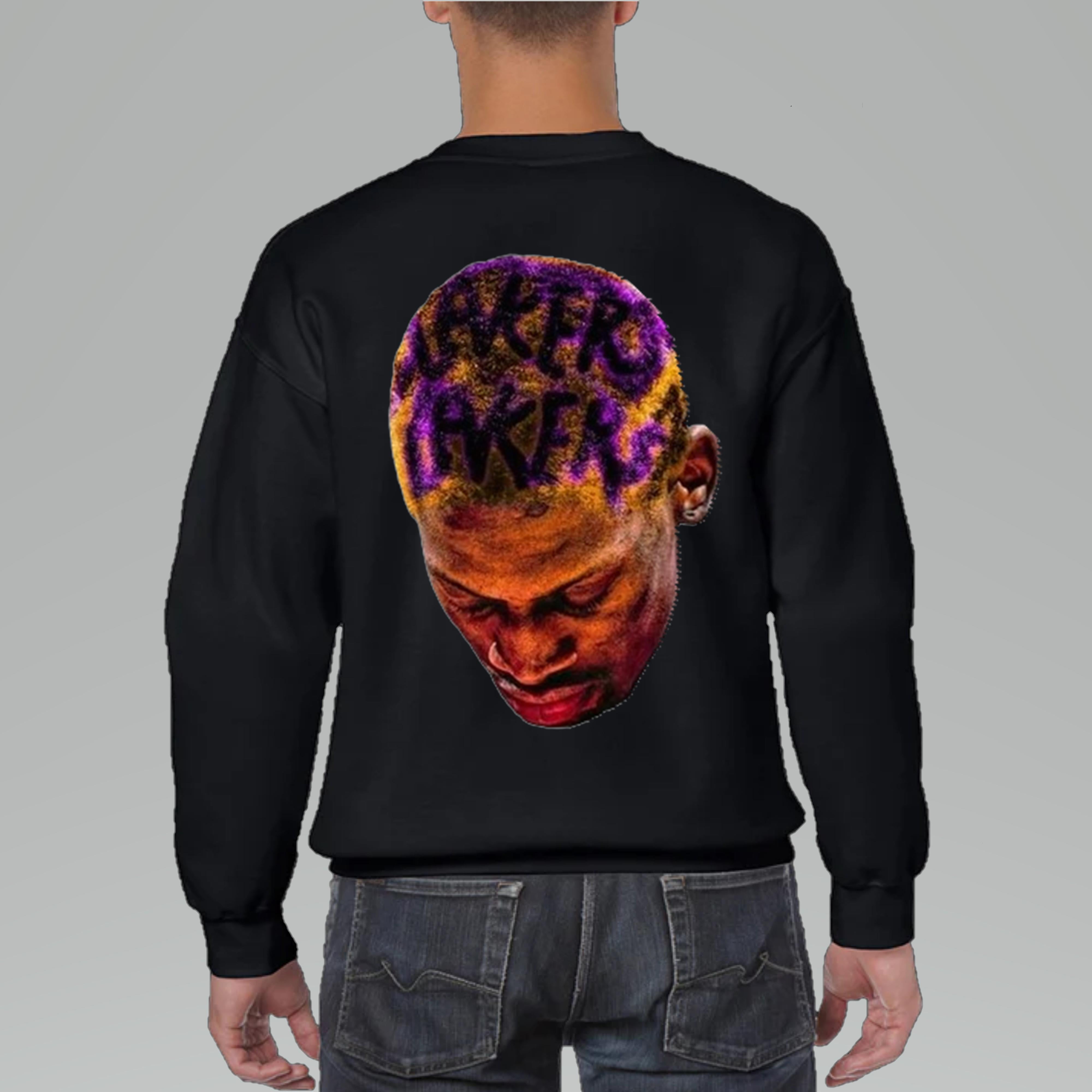 Dennis Rodman Sweatshirt, Rare Homage Vintage Style Graphic Print