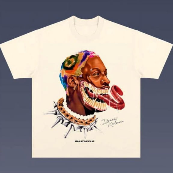 Dennis Rodman Venom T-Shirt|Dennis Rodman Unisex T-Shirt|Vintage Basketball Graphic Tee