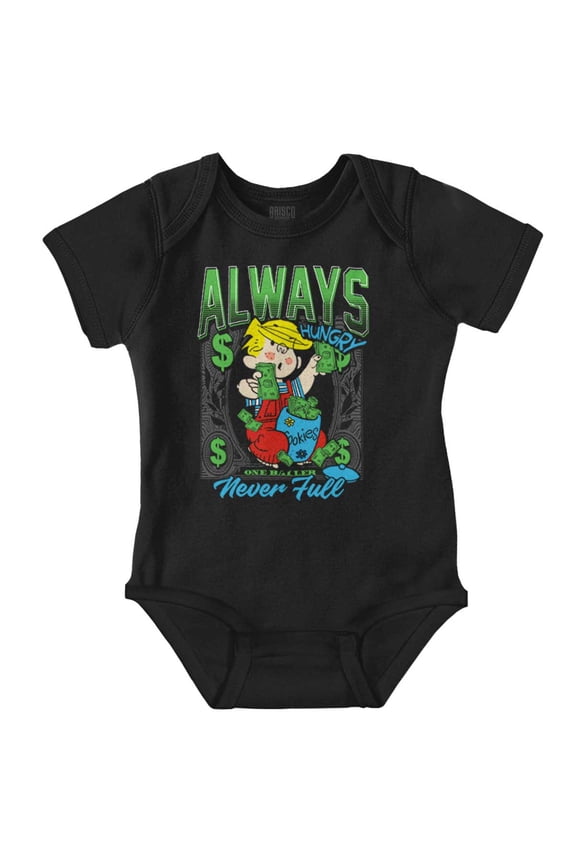 Dennis The Menace Always Hungry Bodysuit Jumper Boys Infant Baby Brisco Brands NB