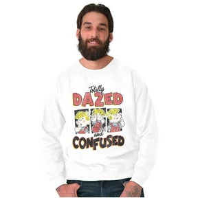 Dennis The Menace Dazed and Confused Unisex Plus Fleece Graphic Sweatshirt Brisco Brands 3X