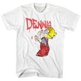 thumbnail image 1 of Dennis The Menace Graffiti White T-Shirt, 1 of 2