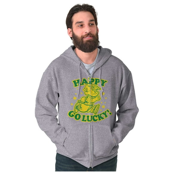 Dennis The Menace Happy Go Lucky Unisex Plus Size Zip Hoodie Brisco Brands 4X