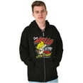 thumbnail image 1 of Dennis The Menace Hello Little Friend Men Big & Tall Zip Hoodie Brisco Brands 4X, 1 of 5