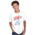 thumbnail image 1 of Dennis The Menace Here Comes Trouble Crewneck T Shirts Boy Girl Teen Brisco Brands S, 1 of 6