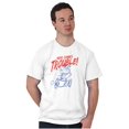 thumbnail image 1 of Dennis The Menace Here Comes Trouble Unisex Plus Size Graphic Tee Brisco Brands 5X, 1 of 3